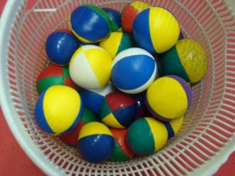 les balles de jonglage